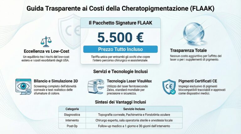 Keratopigmentation Italie italien